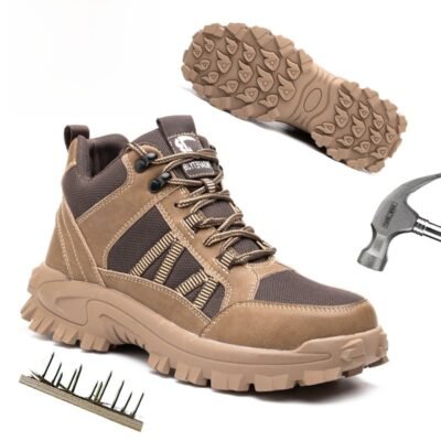 Breathable Steel Toe Work Boots