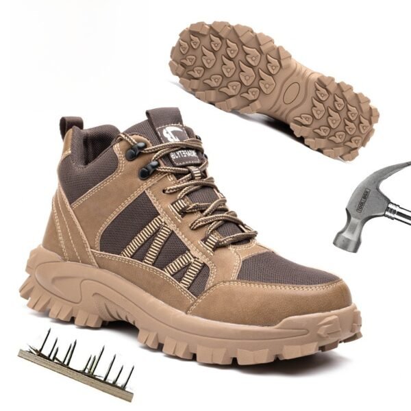 Breathable Steel Toe Work Boots